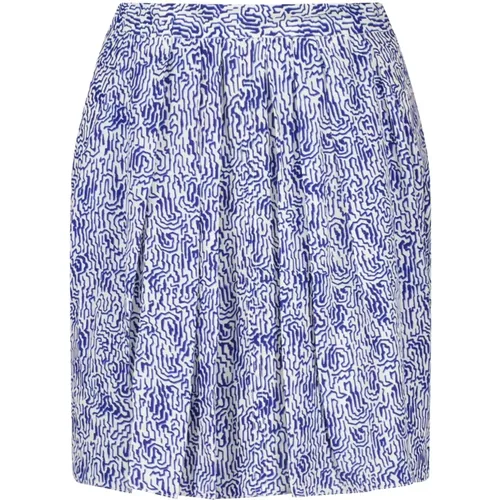 Printed Mini Skirt Violaine , female, Sizes: S, XS, 2XS - Isabel marant - Modalova