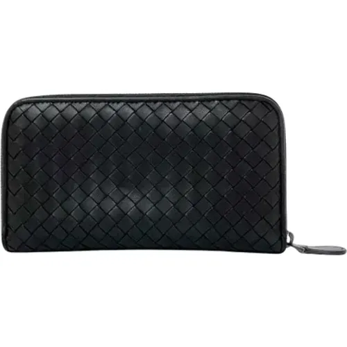 Pre-owned Leather wallets , female, Sizes: ONE SIZE - Bottega Veneta Vintage - Modalova