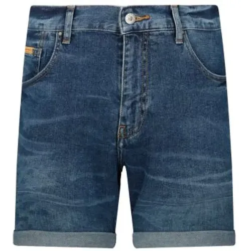 Blaue Jeansshorts Armani Exchange - Armani Exchange - Modalova