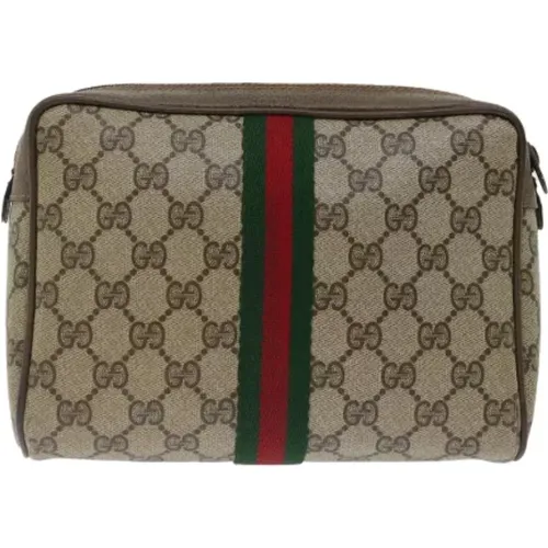 Pre-owned Leder clutches - Gucci Vintage - Modalova