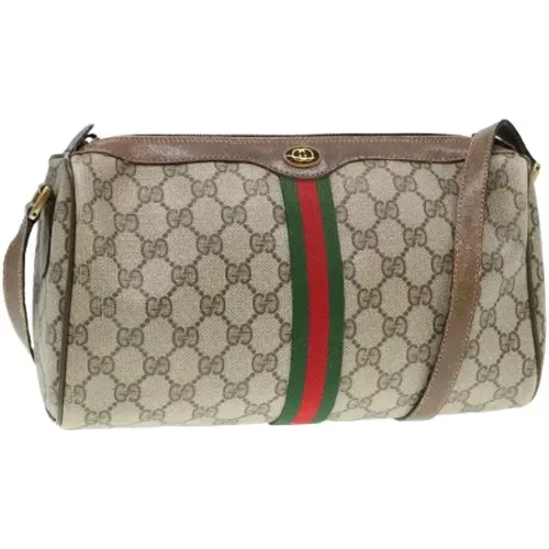 Pre-owned Canvas shoulder-bags , female, Sizes: ONE SIZE - Gucci Vintage - Modalova