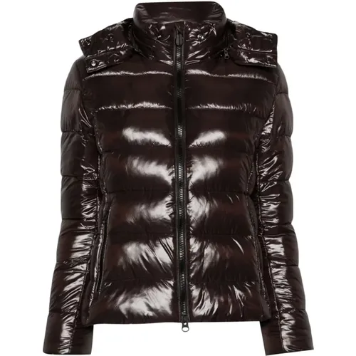 Braune Cosmary Steppjacke Damen - Save The Duck - Modalova