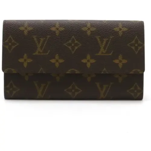 Pre-owned Fabric wallets , female, Sizes: ONE SIZE - Louis Vuitton Vintage - Modalova