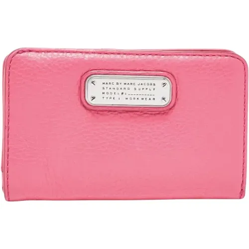 Pre-owned Leather wallets , female, Sizes: ONE SIZE - Marc Jacobs Pre-owned - Modalova