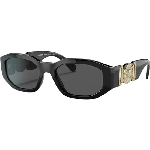 Luxus-Sonnenbrillen Kollektion , unisex, Größe: 53 MM - Versace - Modalova