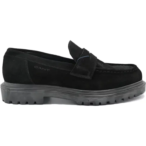 Cow Suede Moccasins , male, Sizes: 7 UK, 9 UK, 10 UK, 11 UK - Gant - Modalova