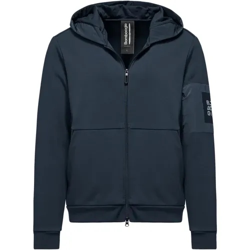 Bi-material Fleece Jacket , male, Sizes: M, XL, 2XL, L - BomBoogie - Modalova