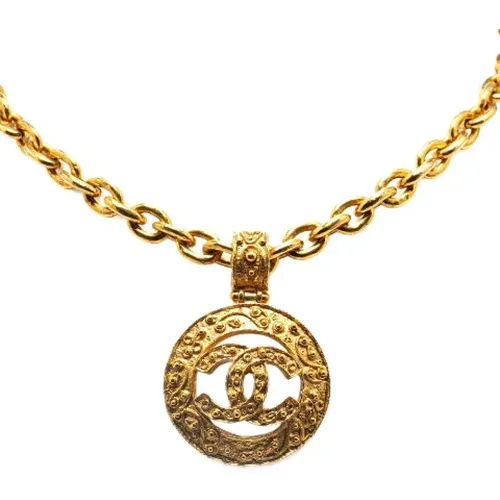 Pre-owned Metal chanel-jewelry , female, Sizes: ONE SIZE - Chanel Vintage - Modalova