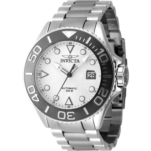 Grand Diver Automatic Watch - Silver Dial , male, Sizes: ONE SIZE - Invicta Watches - Modalova