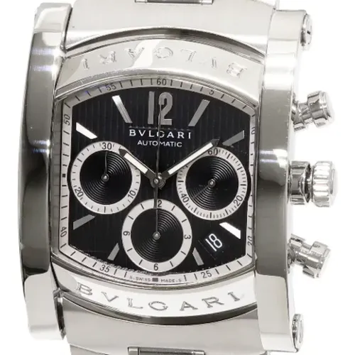 Pre-owned Metal watches , male, Sizes: ONE SIZE - Bvlgari Vintage - Modalova