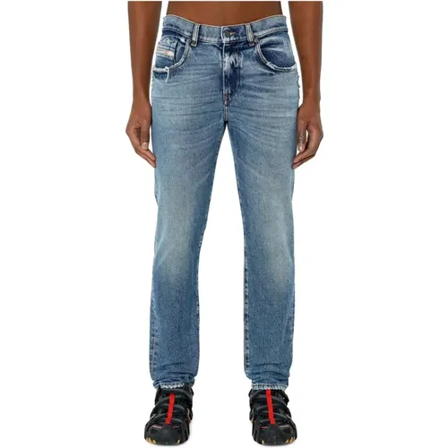 Slim Stretch Denim Jeans - Hellblau - Diesel - Modalova