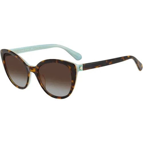Amberlee/S Sunglasses in Dark Havana/Light ,/Grey Shaded Sunglasses Amberlee/S - Kate Spade - Modalova