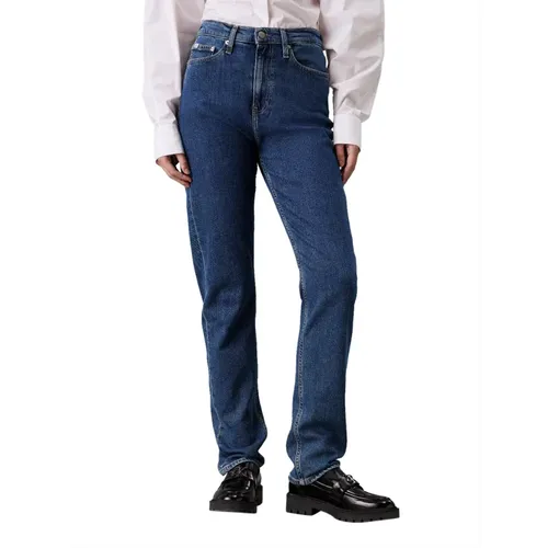 Authentische Slim Straight Jeans - Calvin Klein Jeans - Modalova