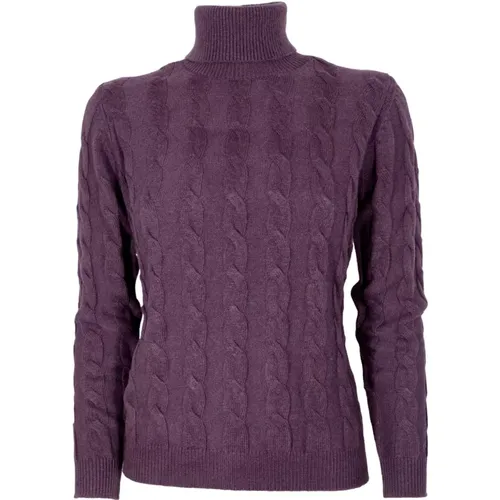 Rollkragenpullover , Damen, Größe: L - Cashmere Company - Modalova