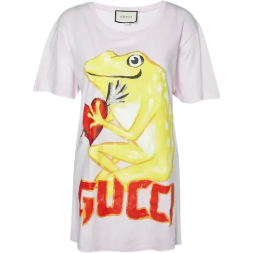 Pre-owned Cotton tops , female, Sizes: S - Gucci Vintage - Modalova