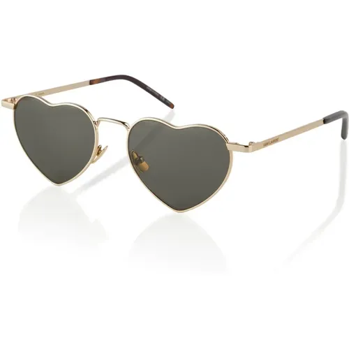 Sonnenbrille für Frauen, SL 301 Loulou Asian Fit Large - Saint Laurent - Modalova