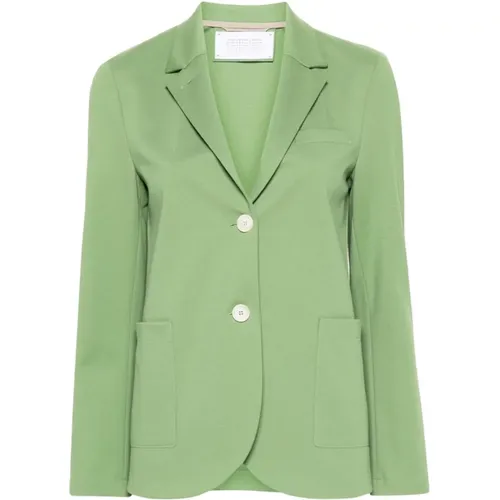 Apple Stretch-Jersey Blazer für Frauen , Damen, Größe: XS - Harris Wharf London - Modalova