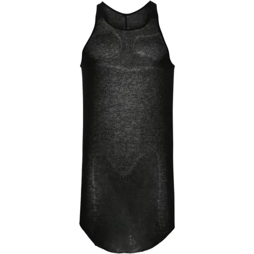 Rib Tank Top , male, Sizes: S, M, L, XL - Rick Owens - Modalova