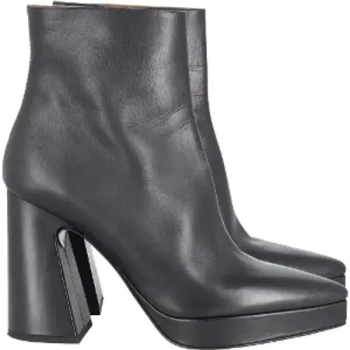 Pre-owned Leather boots , female, Sizes: 9 UK - Proenza Schouler Pre-owned - Modalova