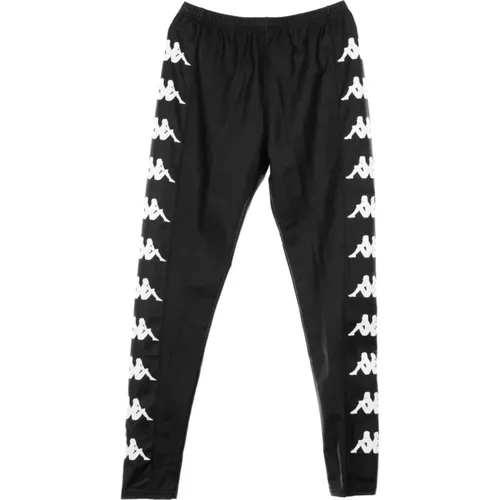 Schwarz/Weiße Damenleggings , Damen, Größe: M - Kappa - Modalova