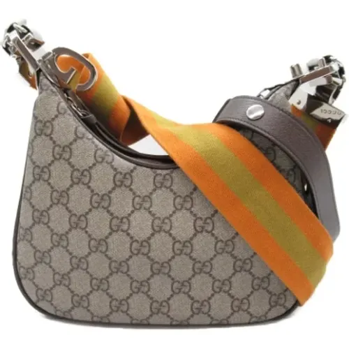 Pre-owned Canvas shoulder-bags , female, Sizes: ONE SIZE - Gucci Vintage - Modalova