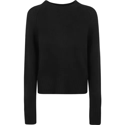 Schwarze Sweatshirt Kollektion Aw24 , Damen, Größe: M - allude - Modalova