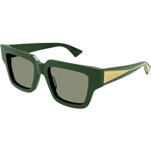 Oversized Rectangular Sunglasses Spring Summer 2024 , female, Sizes: 52 MM - Bottega Veneta - Modalova