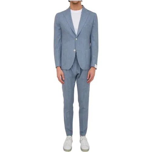 Luxuriöse Soft Suit Pant Jogger Denim - Eleventy - Modalova