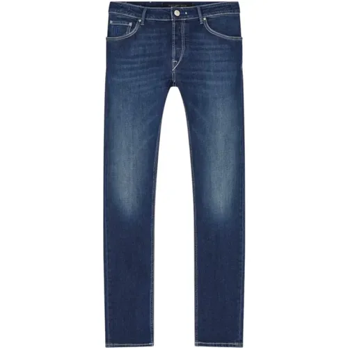 Klassische Denim Jeans für den Alltag , Herren, Größe: W33 - Hand Picked - Modalova