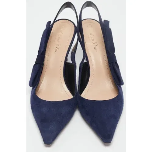 Pre-owned Suede heels , female, Sizes: 5 1/2 UK - Dior Vintage - Modalova