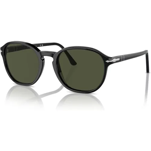 Grey Green Sunglasses , unisex, Sizes: 55 MM - Persol - Modalova