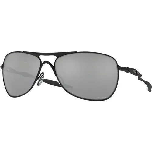 Matte Schwarze Sonnenbrille mit Prizm , Herren, Größe: 61 MM - Oakley - Modalova