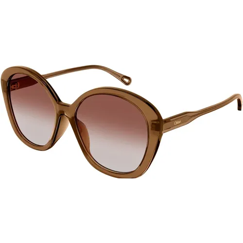 Sunglasses Ch0081S , female, Sizes: 55 MM - Chloé - Modalova