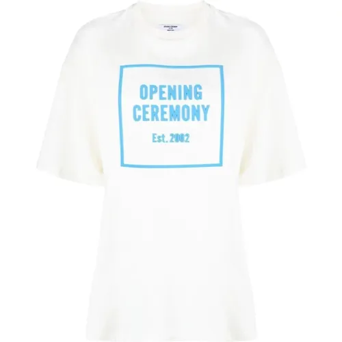 T-Shirts , Damen, Größe: L - Opening Ceremony - Modalova