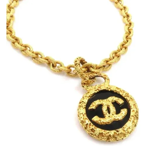Gebrauchte Gold Metall Chanel Halskette - Chanel Vintage - Modalova