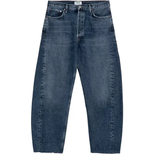 Regular Fit Denim Jeans , Herren, Größe: W33 - Agolde - Modalova