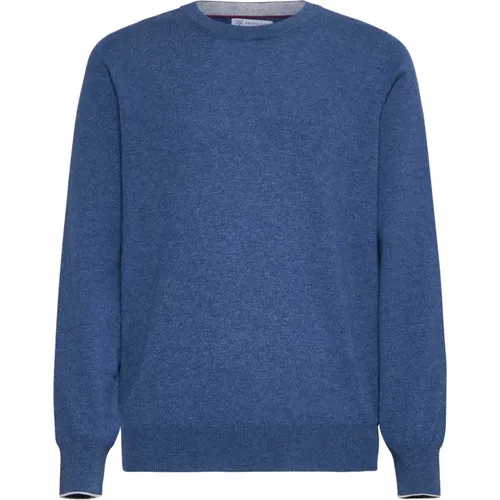 Luxury Sweaters Collection , male, Sizes: XL, 2XL, L, 3XL - BRUNELLO CUCINELLI - Modalova