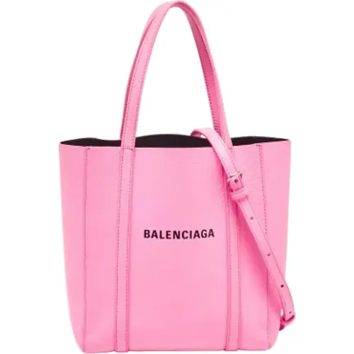 Pre-owned Leather totes , female, Sizes: ONE SIZE - Balenciaga Vintage - Modalova