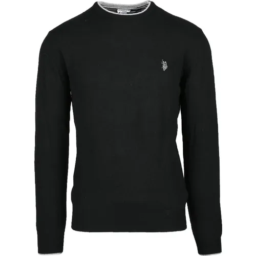 Beiger Pullover für Männer , Herren, Größe: 2XL - U.S. Polo Assn. - Modalova