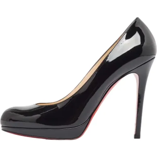 Pre-owned Leather heels , female, Sizes: 4 1/2 UK - Christian Louboutin Pre-owned - Modalova