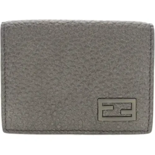 Pre-owned Leather wallets , male, Sizes: ONE SIZE - Fendi Vintage - Modalova