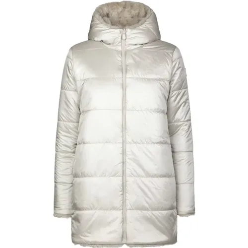 Synthetic Down Coat , female, Sizes: L, 2XL - Save The Duck - Modalova