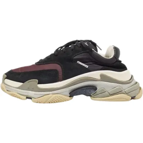 Pre-owned Nylon sneakers , male, Sizes: 10 UK - Balenciaga Vintage - Modalova