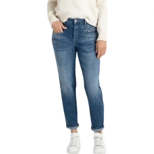 Medium Slim-Fit Jeans , female, Sizes: XS - MAC - Modalova