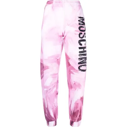 Cotton Sweatpants for Women , female, Sizes: 2XS - Moschino - Modalova