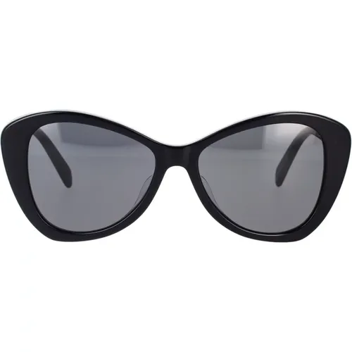Chic and Casual Butterfly Sunglasses , female, Sizes: 55 MM - Celine - Modalova