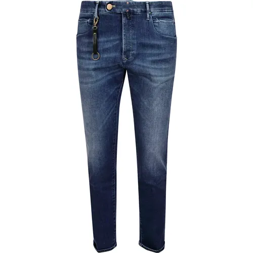 Slim Fit Division Jeans , male, Sizes: W34 - Incotex - Modalova