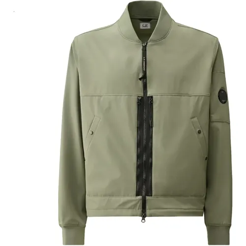Flat Collar Jacket with Zip Closure , male, Sizes: L, 2XL, XL, M - C.P. Company - Modalova