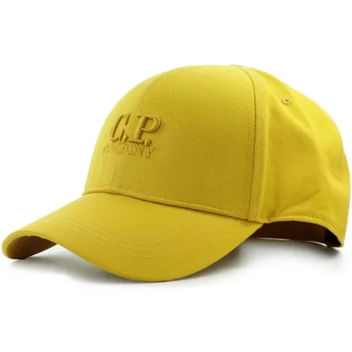 Streetwear Baseball Cap mit integrierten Goggles , Herren, Größe: L - C.P. Company - Modalova