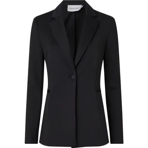 Moderne Eleganz mit schwarzen Jacken - Calvin Klein - Modalova